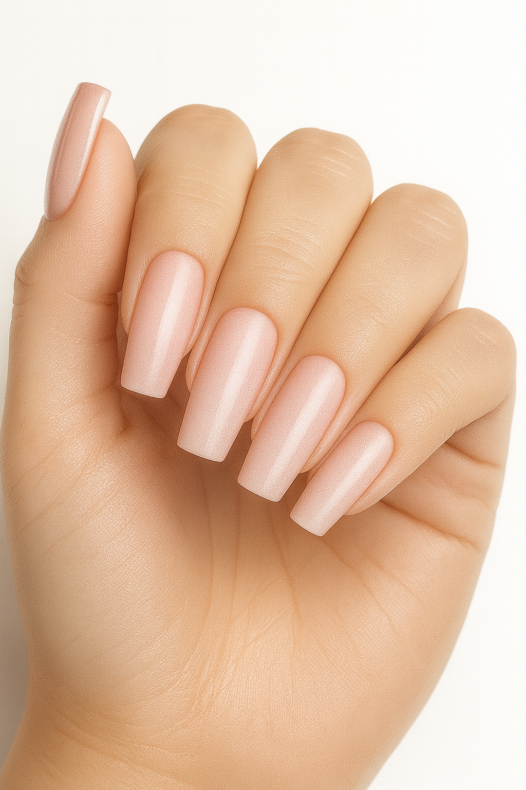 Petal Kiss Acrylic Powder – 2 oz | Soft Nude-Pink with a Delicate Finish