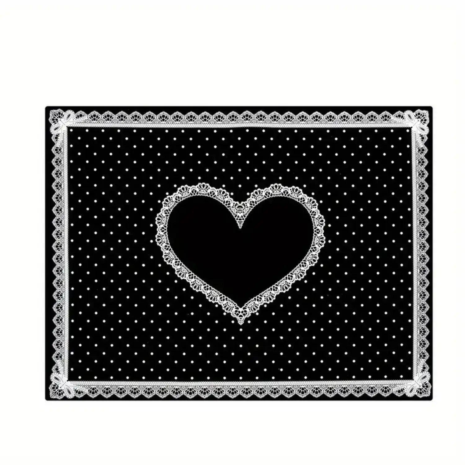 Black Silicone Mat