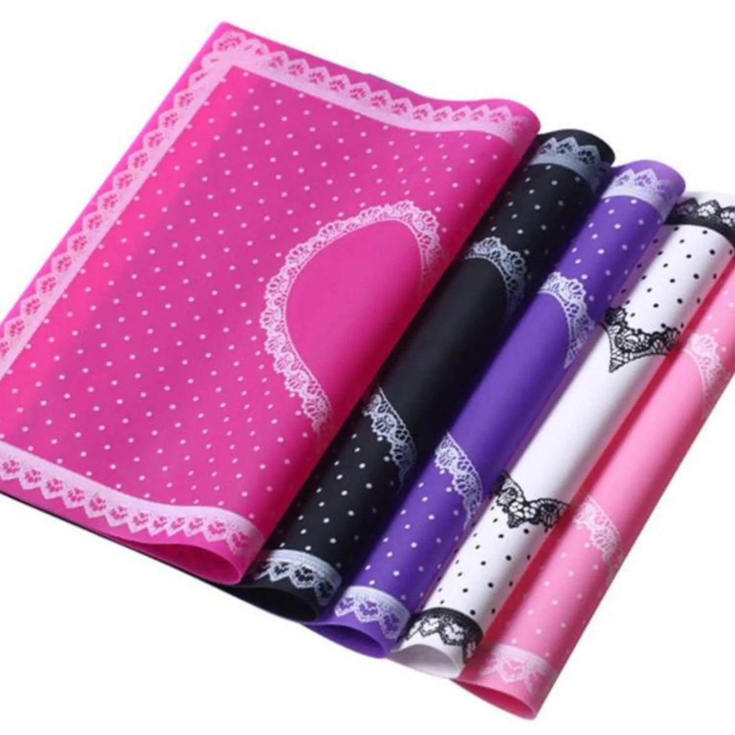 Silicone Manicure Mat - Purple Phoenix Nail Supply