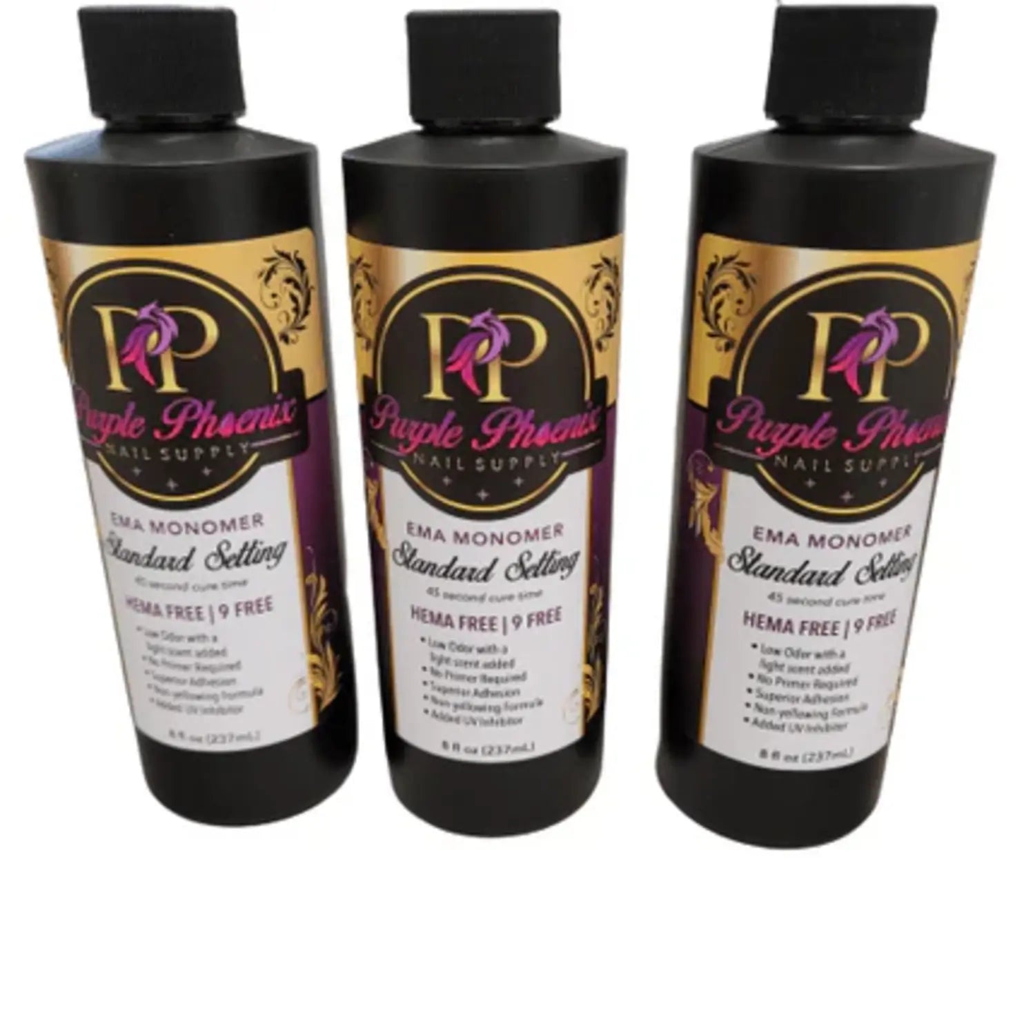 Why Purple Phoenix Nail Supply Uses Black HDPE Bottles for EMA Monomer