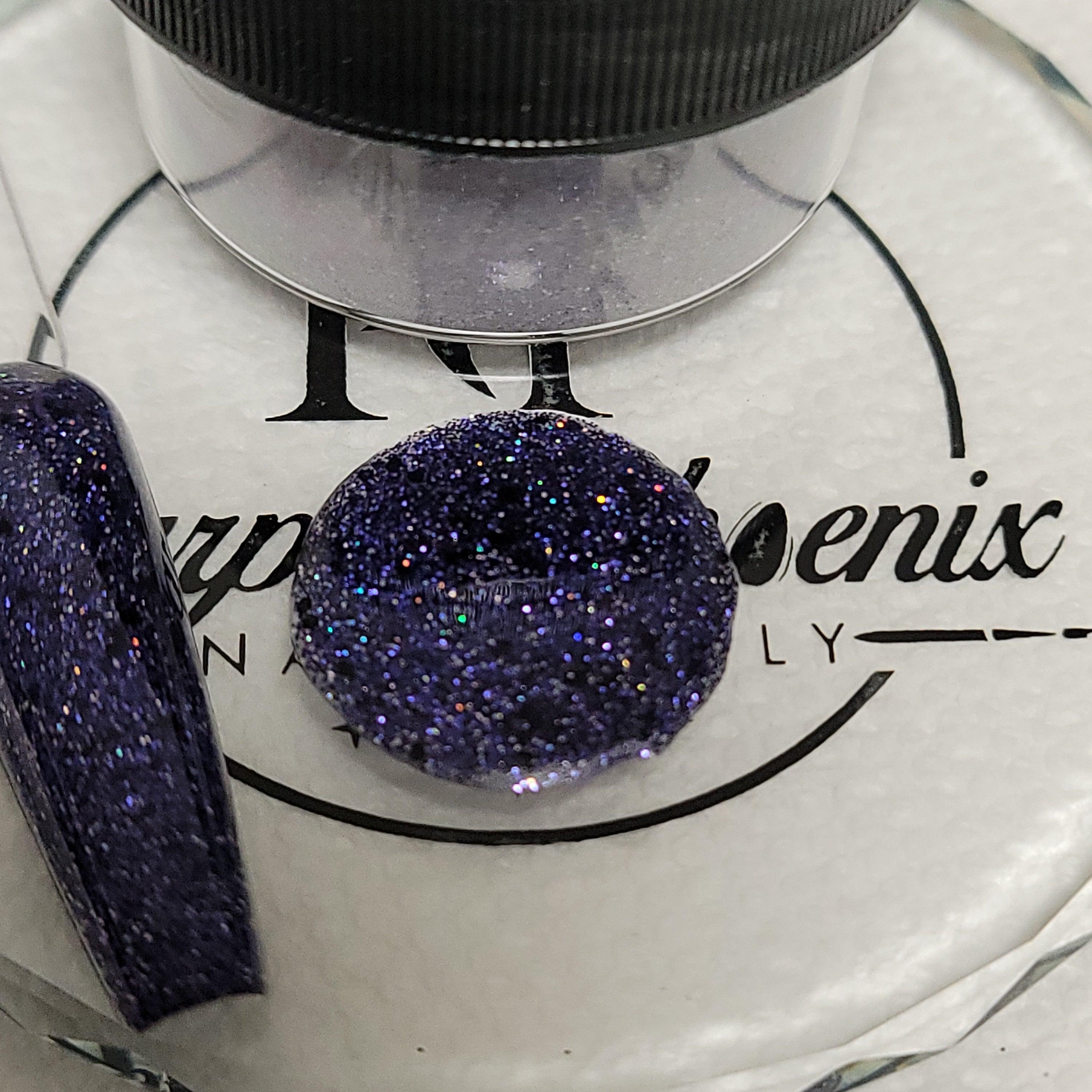 GLITTER ACRYLIC POWDER MYSTICAL MIST - Purple Phoenix Nail Supply