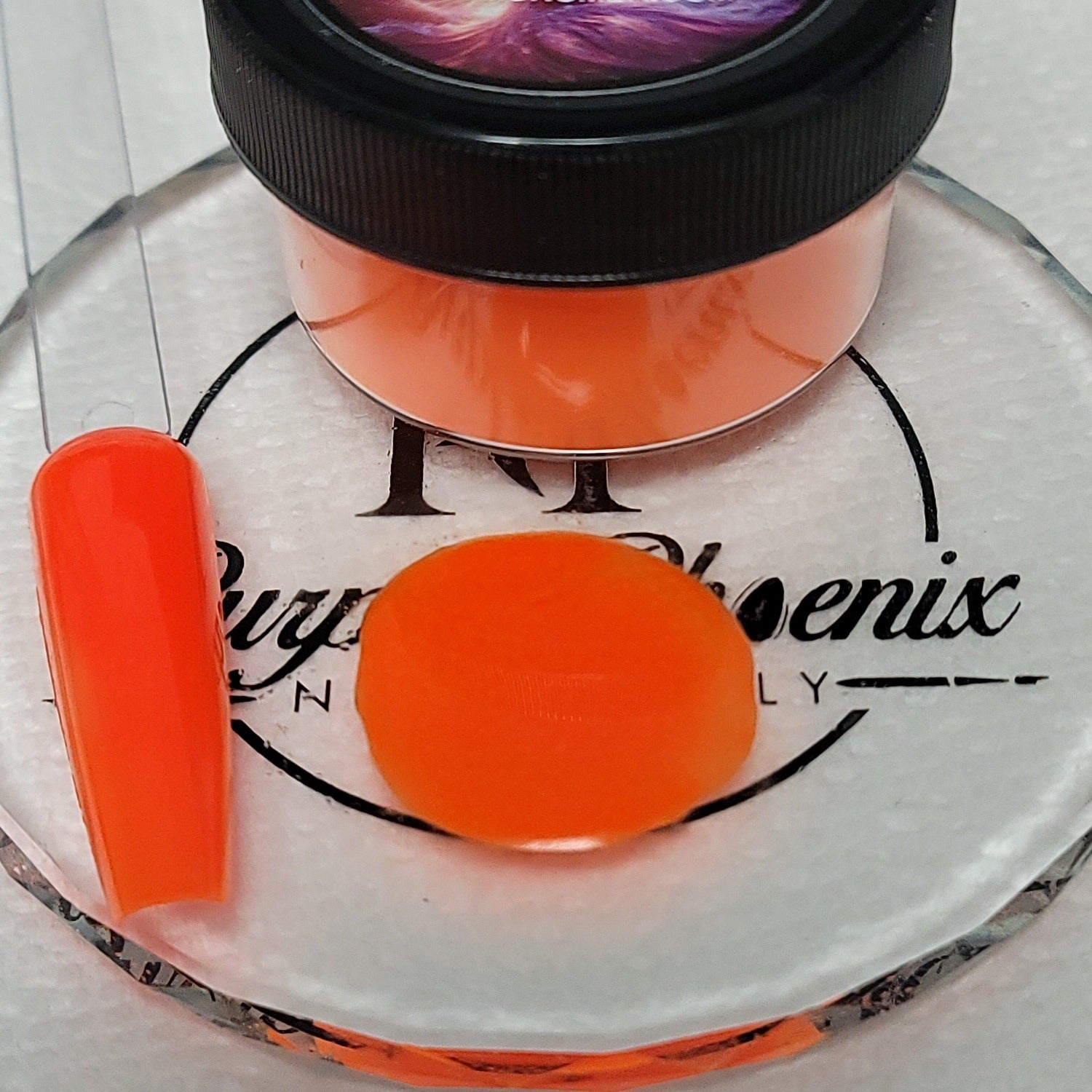 Jupiter Neon Orange Acrylic Powder - Neon Collection