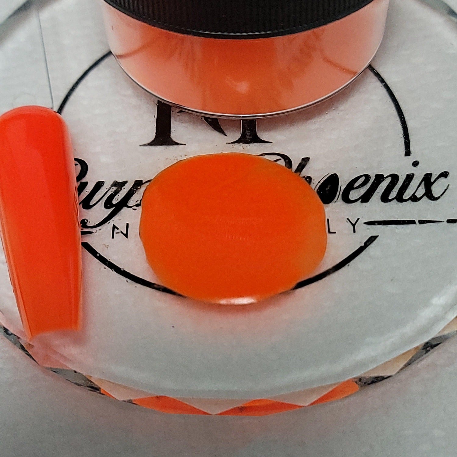 Jupiter Neon Orange Acrylic Powder - Neon Collection