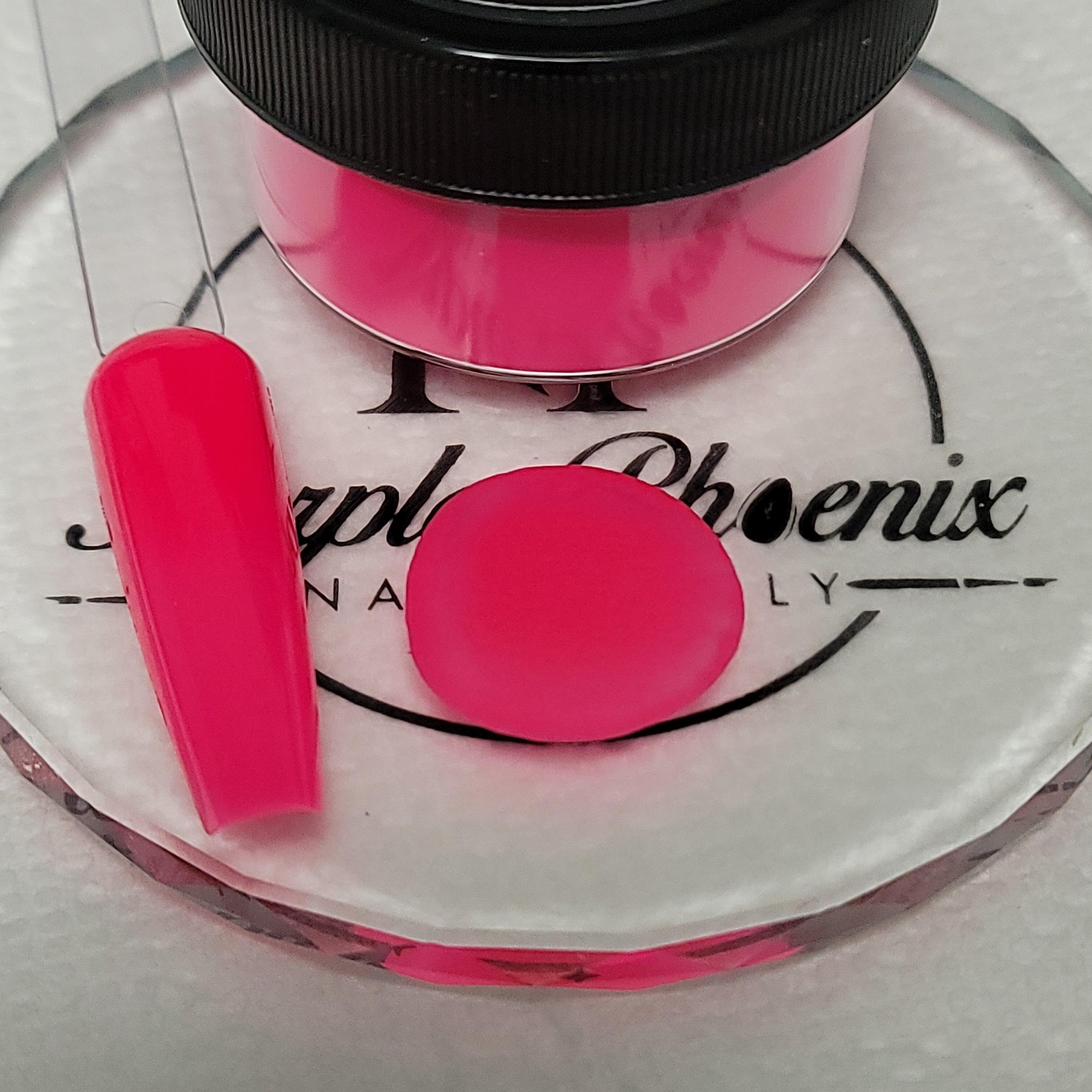 Neon Pink Acrylic Powder – Pink Nebula