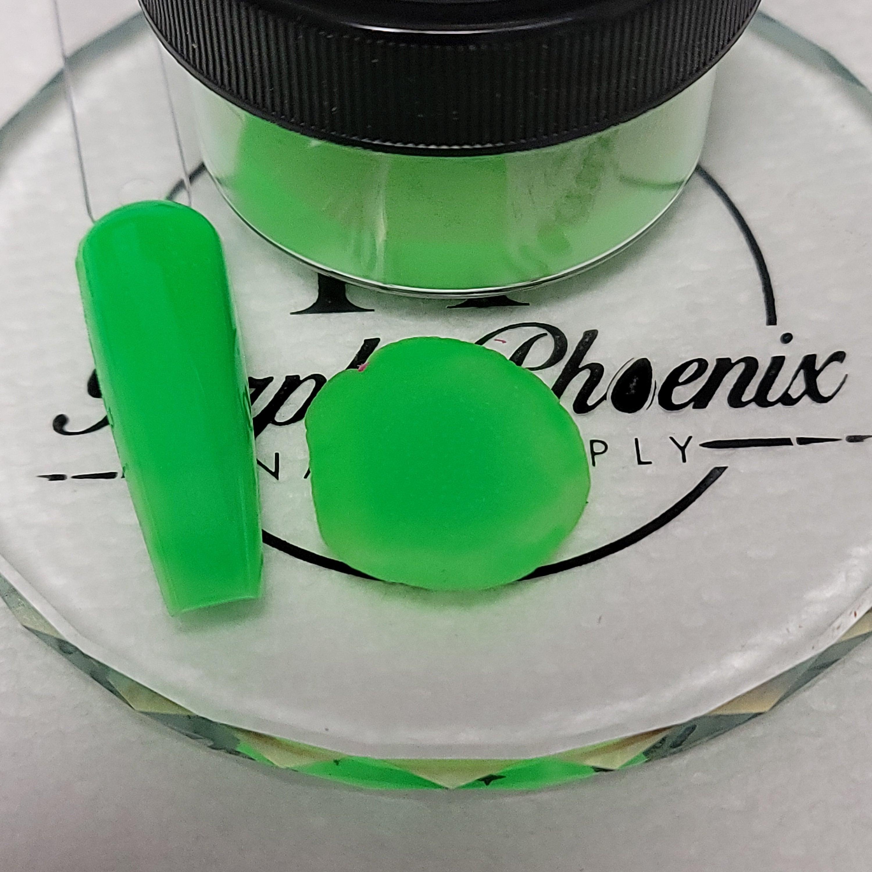 Retrograde Neon Green Acrylic Powder - Neon Collection