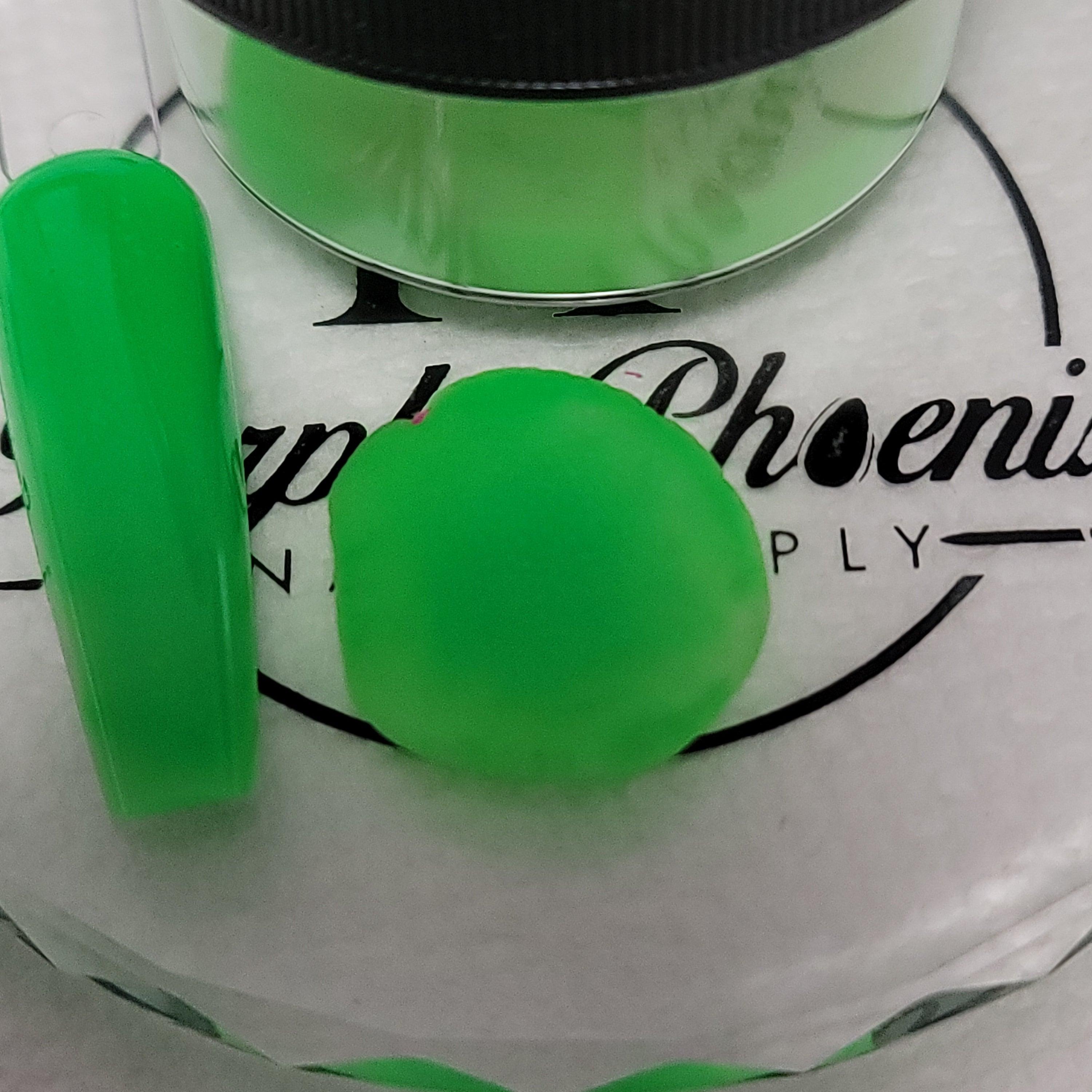 Retrograde Neon Green Acrylic Powder - Neon Collection