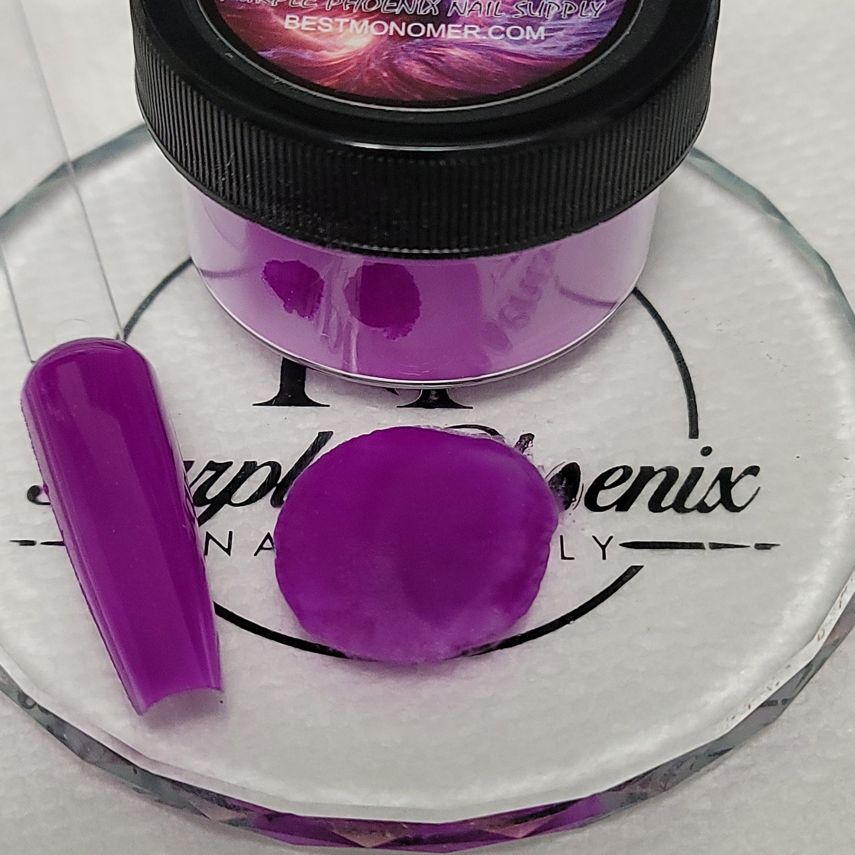 Super Sonic Neon Purple Acrylic Powder - Neon Collection