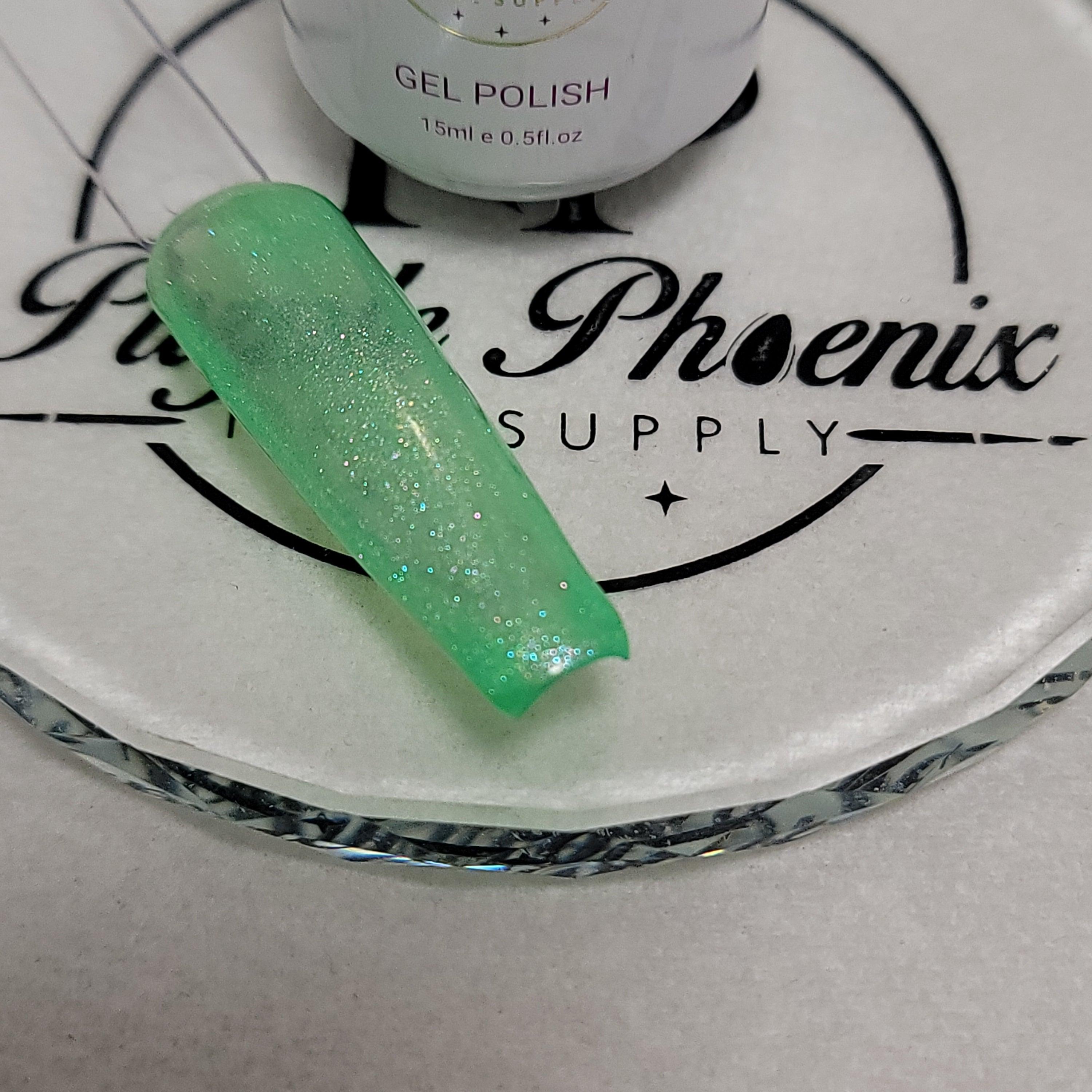 GREEN JEWEL GEL POLISH 35