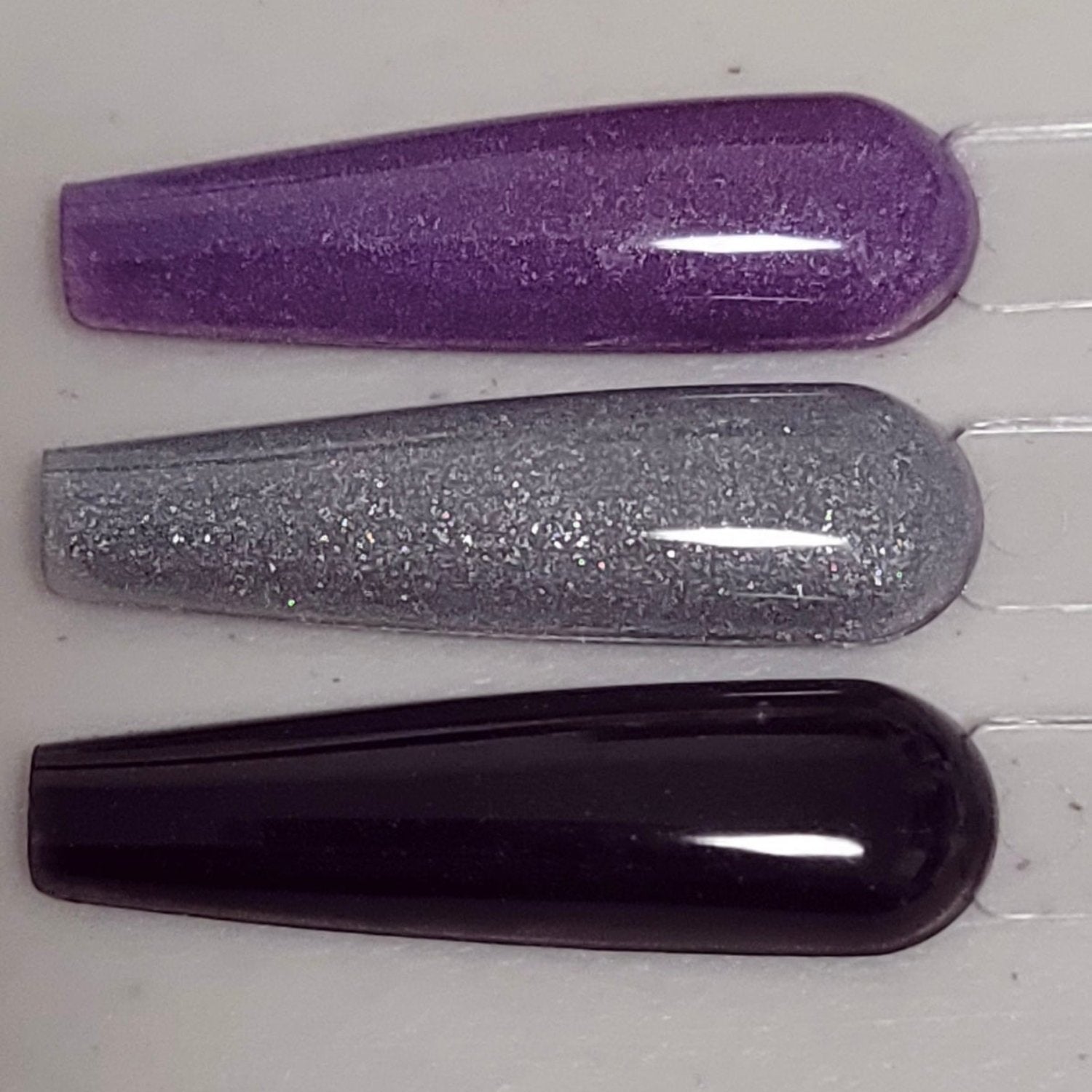 Galactic Silver Acrylic Powder - 1 oz | Cosmic Sparkle &amp; Shine