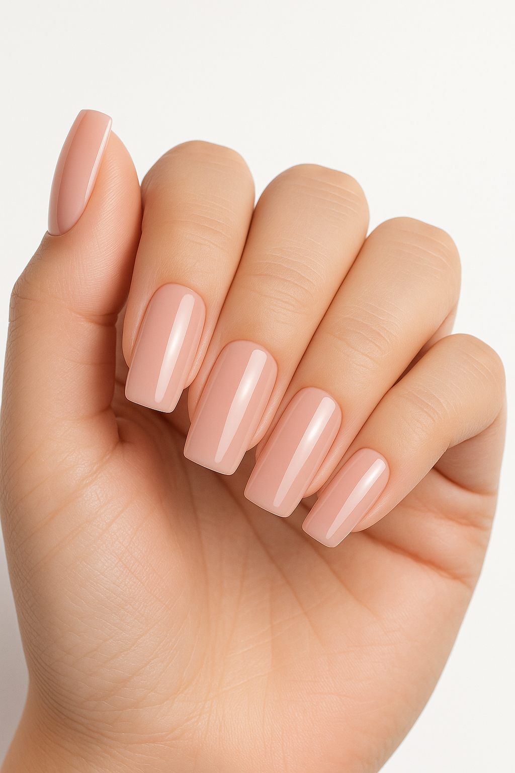 Timeless Pink Acrylic Powder – 2 oz | Medium Nude Pink for Classic Nail Sets