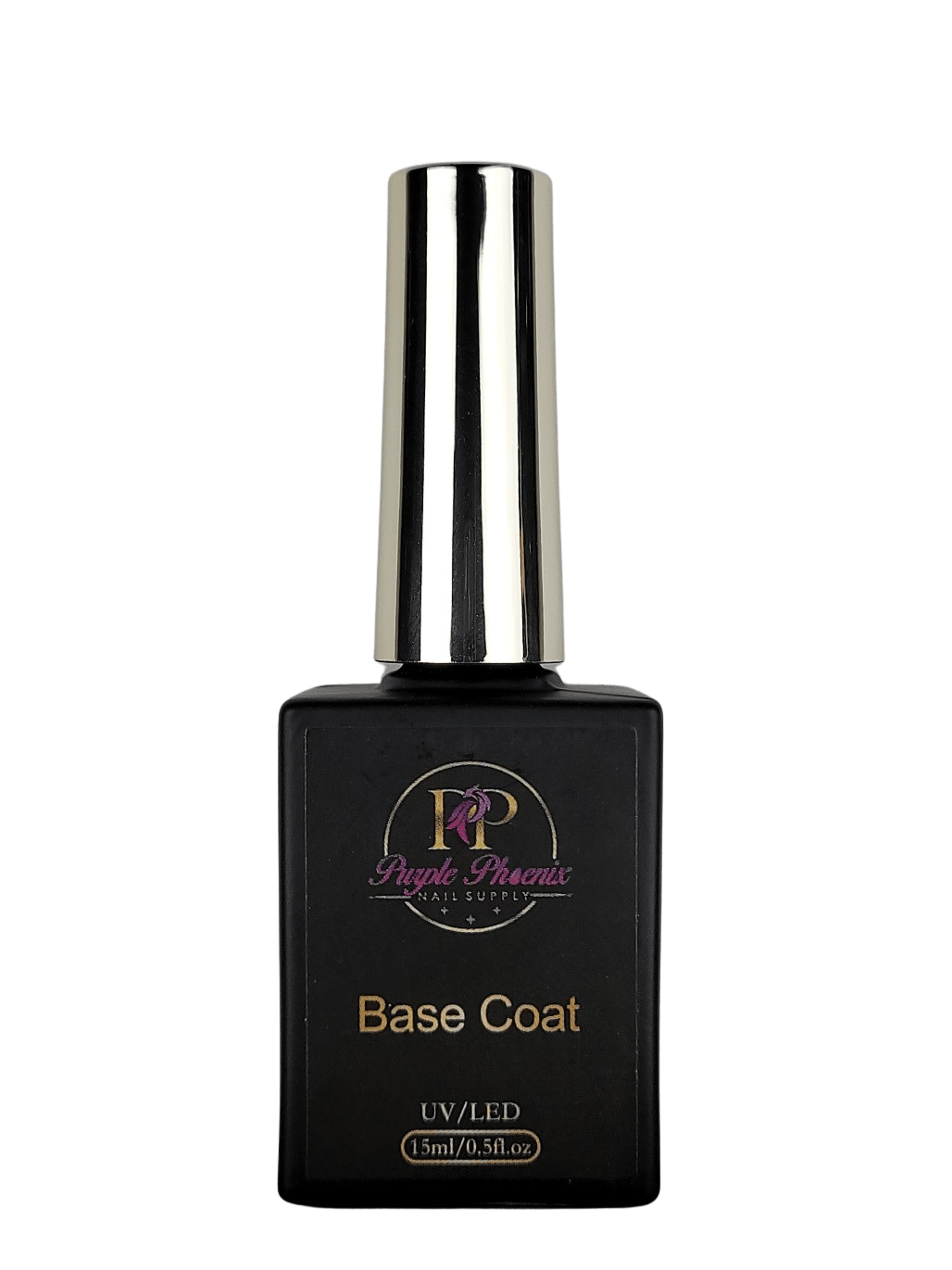 UV/LED BASE GEL COAT 15ml 0.5oz - Purple Phoenix Nail Supply